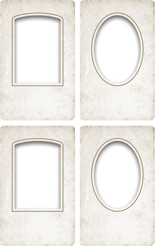 Idea-Ology Bookboard Collage Frames 4/Pkg