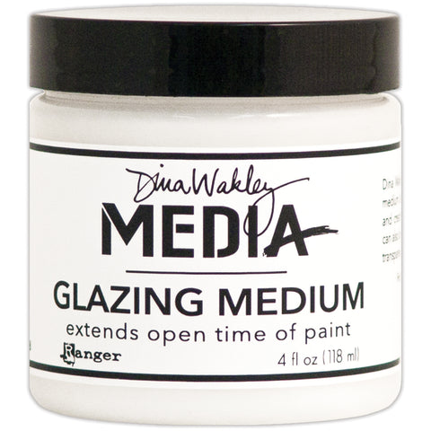 Dina Wakley Media Glazing Medium 4oz Jar