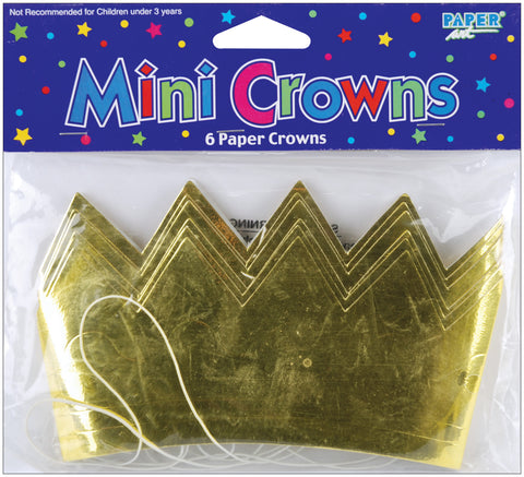 Mini Crowns 6/Pkg