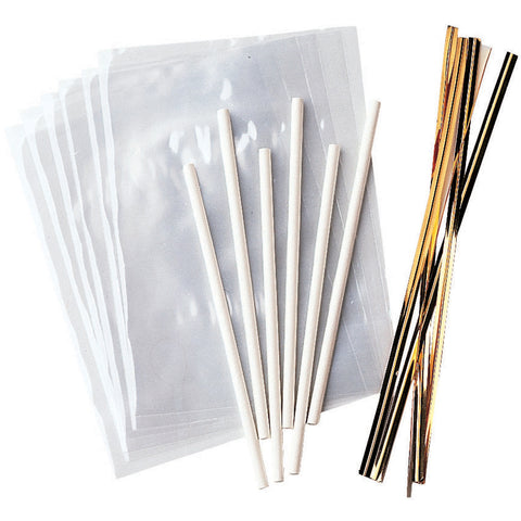 Lollipop Wrapping Kit Makes 18