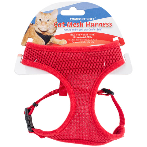 Comfort Soft Adjustable Mesh Cat Harness