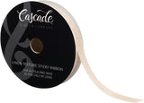 Cascade Linen Textured Sticky Ribbon 5/8&quot;X20yd