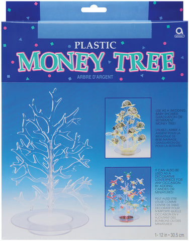 Plastic Money Tree 12"