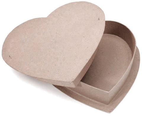 Paper-Mache Heart Box
