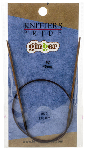 Knitter's Pride-Ginger Fixed Circular Needles 16"