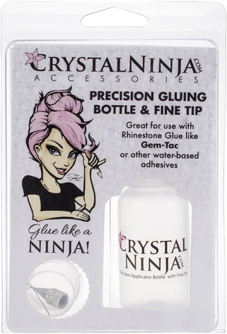 Crystal Ninja Precision Gluing Bottle W/Fine Tip
