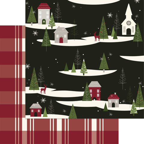 Winterberry Double-Sided Cardstock 12"X12"