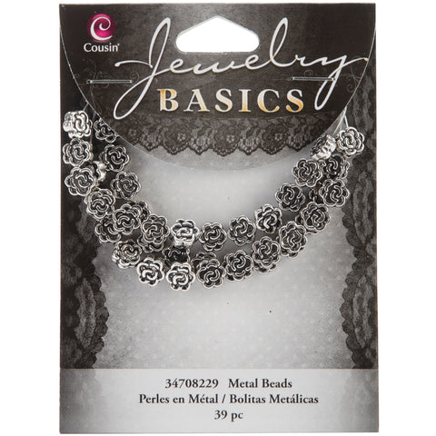 Jewelry Basics Metal Beads 7mm 39/Pkg