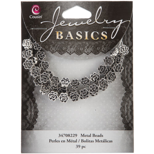 Jewelry Basics Metal Beads 7mm 39/Pkg