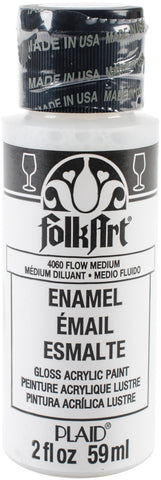 FolkArt Enamel Paint Flow Medium