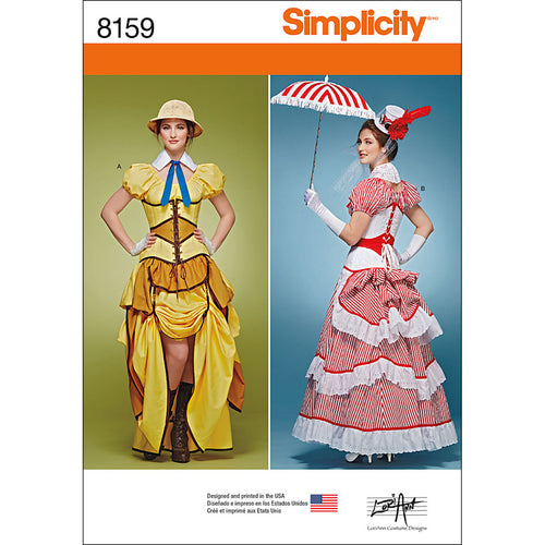 Simplicity Misses Cosplay Costumes With Corsets