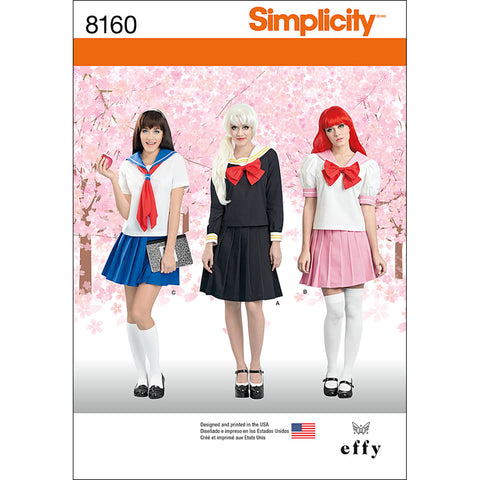 Simplicity Effy Sews Cosplay Misses Costume