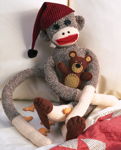 Janlynn Peejay Sock Monkey Kit 21"