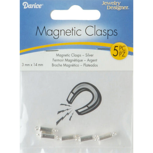 Magnetic Clasps 3mmX14mm 5/Pkg