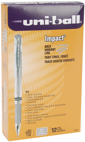 Uni-Ball Impact Bold Point Gel Pen Open Stock