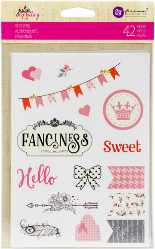 Julie Nutting Cardstock Stickers 5"X7" 3/Pkg