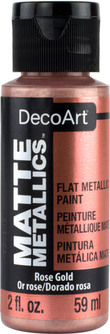 DecoArt Acrylic Matte Metallics 2oz