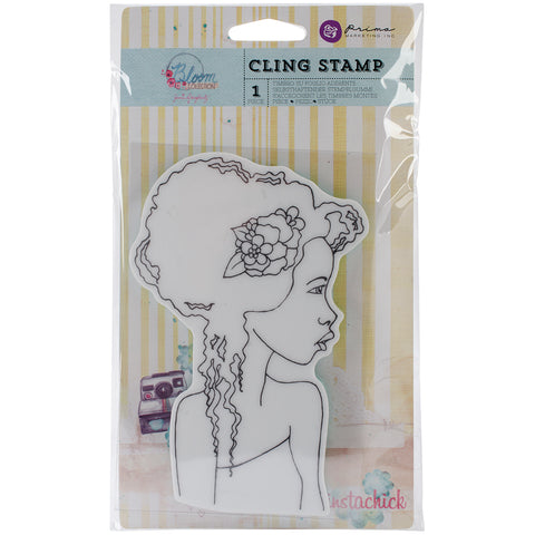 Prima Marketing Bloom Cling Rubber Stamps 4"X6"