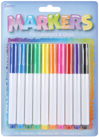 Glass Markers 10/Pkg