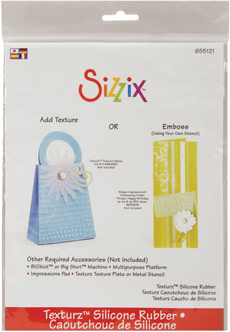 Sizzix BIGkick/Big Shot/Vagabond Texturz Silicone Rubber