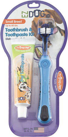 EZ Dog Toothbrush Kit