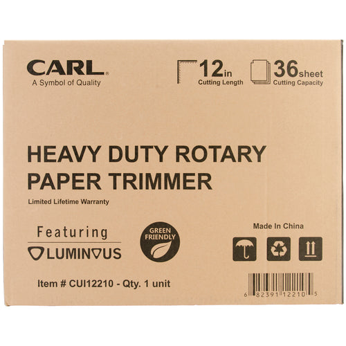 Carl Heavy-Duty Rotary Trimmer 12&quot;