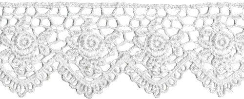 Simplicity Scalloped Rose Venice Lace 1.5"X10yd