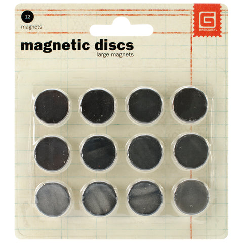 Magnetic Discs .625" 12/Pkg
