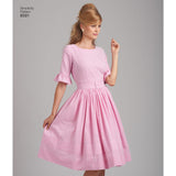 Simplicity Misses & Miss Petite 1960S Vintage Dress