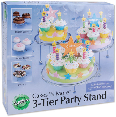 Cakes 'N More 3-Tier Party Stand