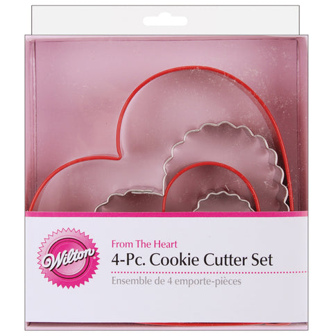 Nesting Metal Cookie Cutter Set 4/Pkg
