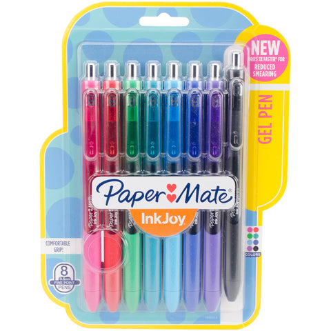 Paper Mate Inkjoy Gel Pens .5mm 8/Pkg