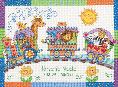 Dimensions/Baby Hugs Counted Cross Stitch Kit 12"X9"