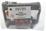 Knitter's Pride Zooni Stitch Markers W/Colored Beads 12/Pkg