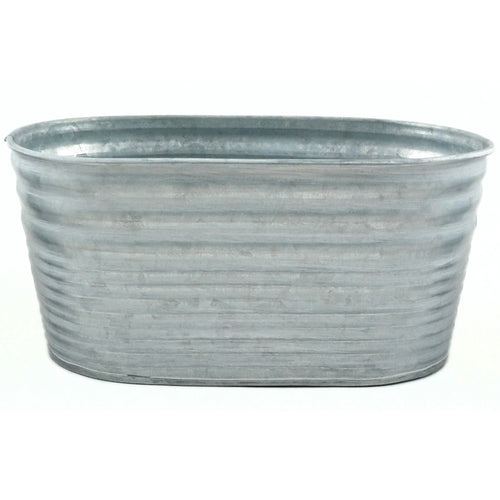 Galvanized Tin Oblong Container
