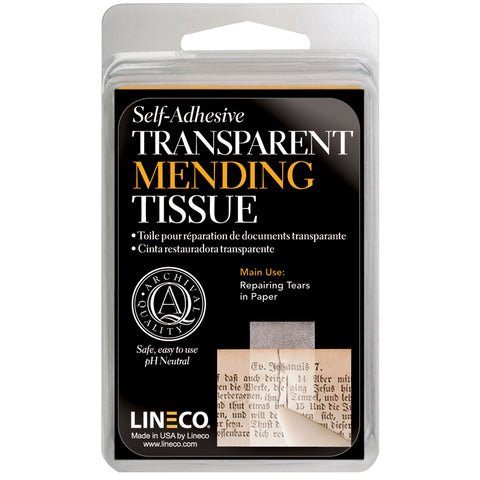 Lineco Self-Adhesive Book Mending Tissue