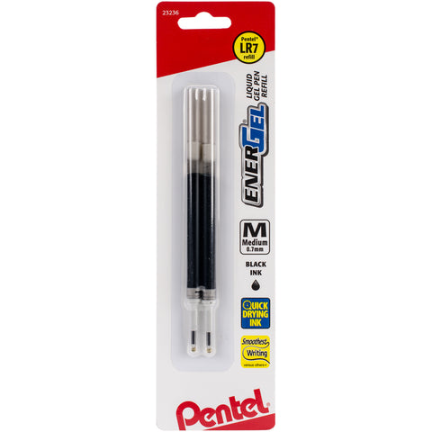 Pentel EnerGel Pen Refill Ink For .7mm Metal Tip Pen 2/Pkg