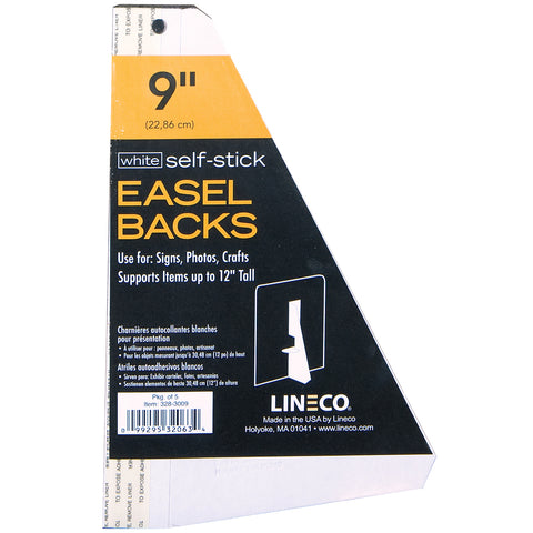 Lineco Self-Stick Chipboard Easel Backs 5/Pkg