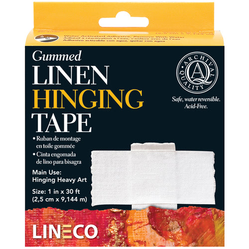 Lineco Gummed Linen Hinging Tape