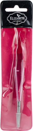 Elizabeth Crafts Pink Glitter Fine Pointed Scissors