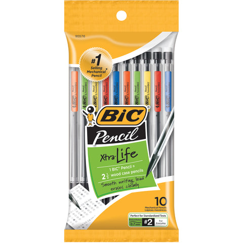BIC Xtra Life Mechanical Pencils 10/Pkg
