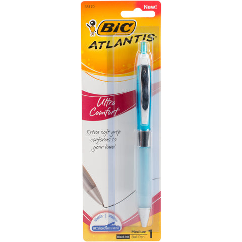 BIC Atlantis Ultra Comfort Ballpoint Pen 1/Pkg