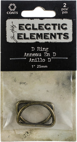 Tim Holtz Eclectic Elements D Ring 25mm