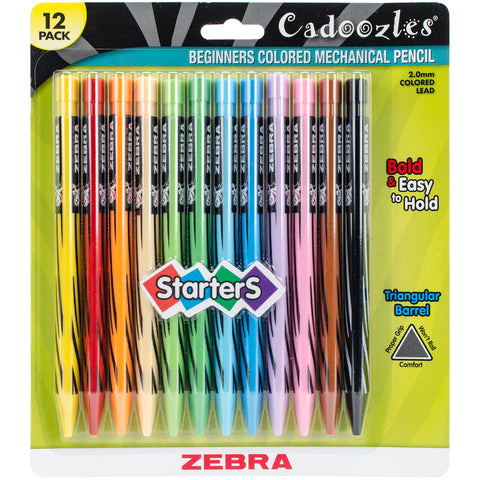 Cadoozles Mechanical Colored Pencils 12/Pkg