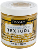 Americana Decor Texture Metallics 8oz