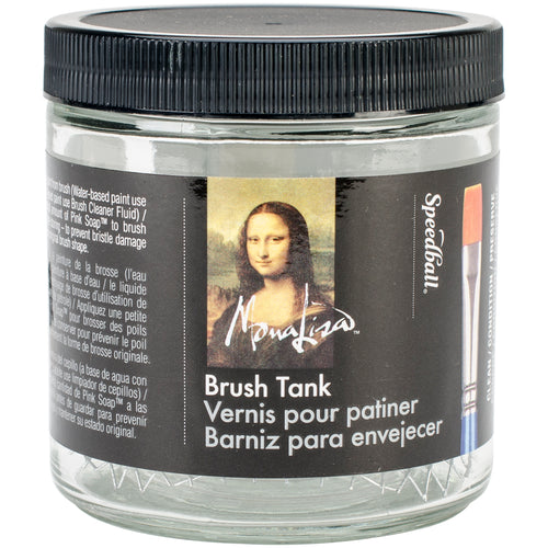 Mona Lisa Artist Brush Cleaning Tank