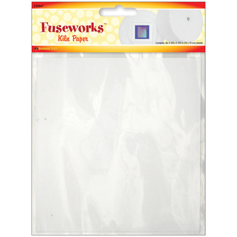 Fuseworks Kiln Paper 5.625"X5.625" 4/Pkg