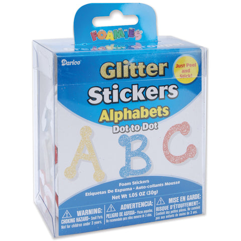Foam Glitter Stickers 1.05oz