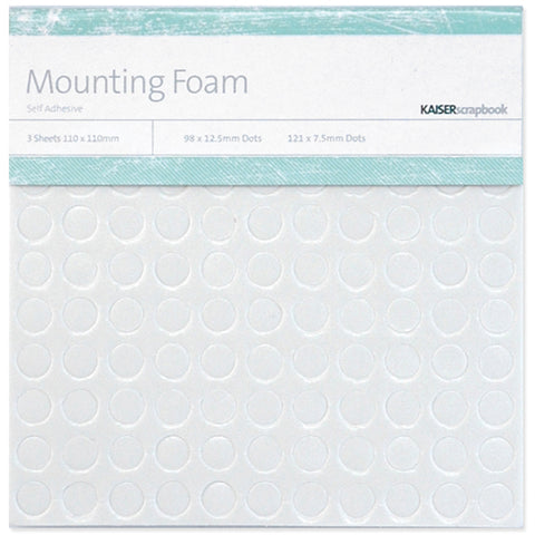 Mounting Foam Dots 3 Sheets/Pkg