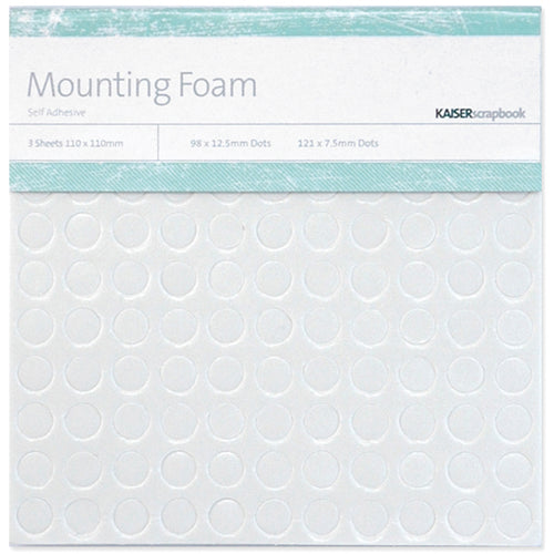 Mounting Foam Dots 3 Sheets/Pkg